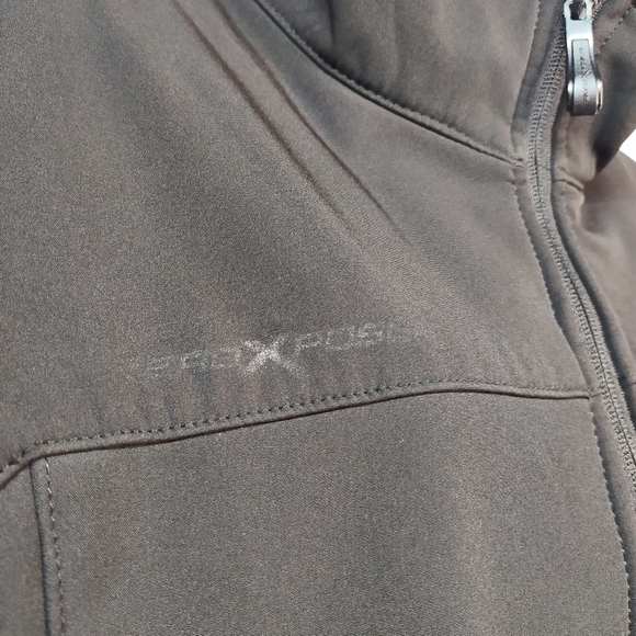 ZeroXposur Black Fleece Lined Soft Shell Performance Jacket Mens Sz  L - Picture 8 of 13